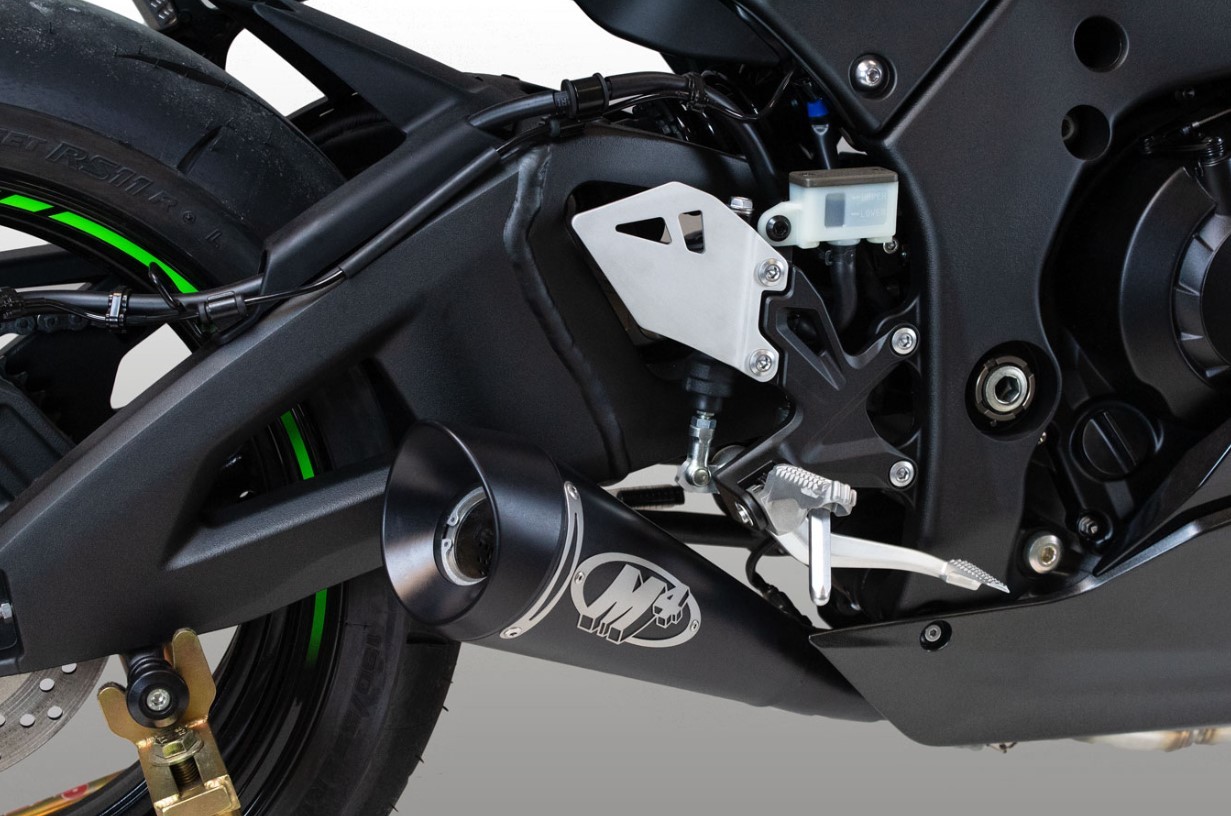 M4 Black GP19 Slip-On Canister - Kawasaki ZX-10R (2021-2023